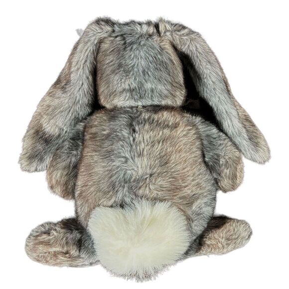Vintage Ms. Noah Bunny Rabbit Hare Plush Brown Gray Rare Floppy Ears Nostalgia - Picture 2 of 9